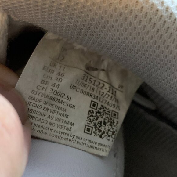 Nike Air Force 1 White Lows (Beaters) - Picture 8 of 8